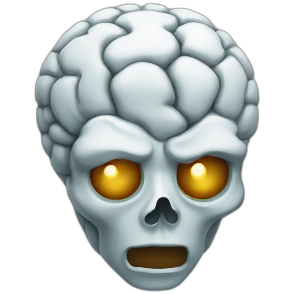 ghost brains emoji