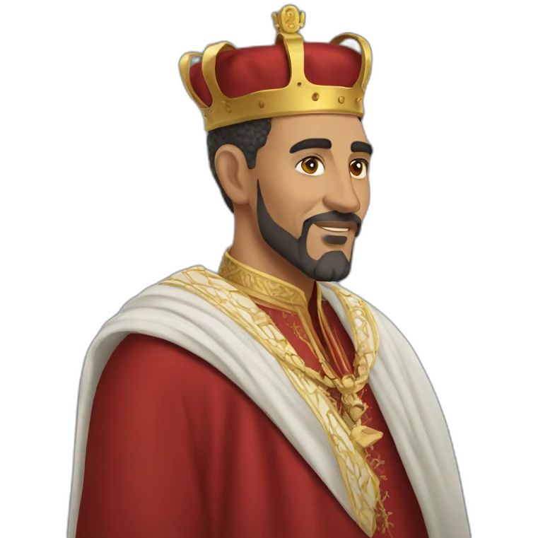 king of morocco emoji