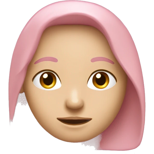 Schleife light pink emoji