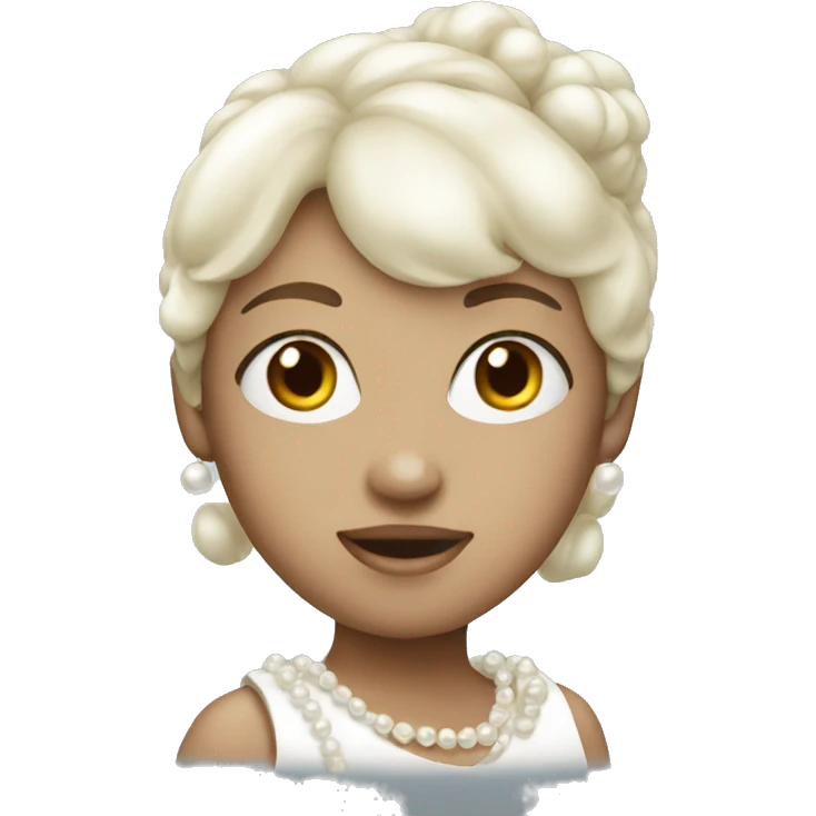 pearl girl emoji