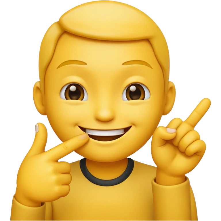 Emoji smirking and pinching fingers  emoji