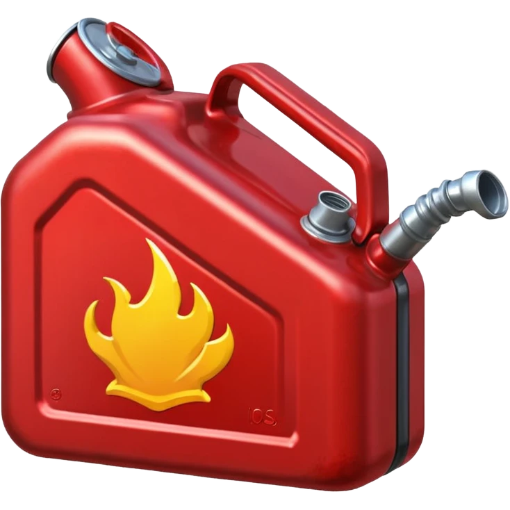 red fuel can emoji