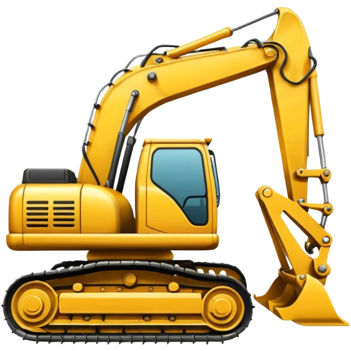 A excavator  emoji