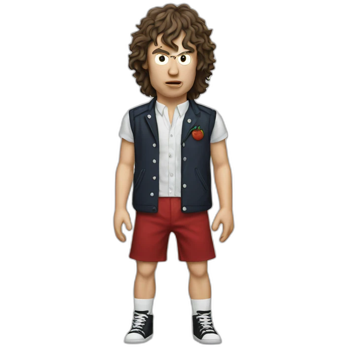 Angus young shorts emoji