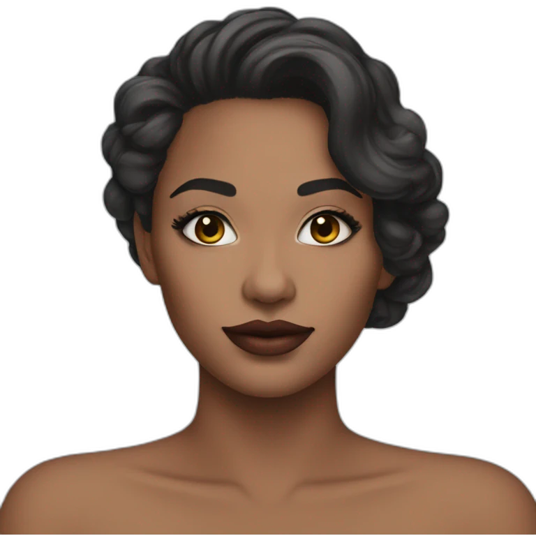 Morgane makeup emoji