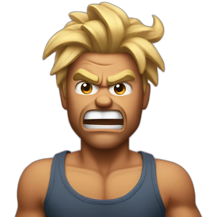 pulling hairs anger emoji