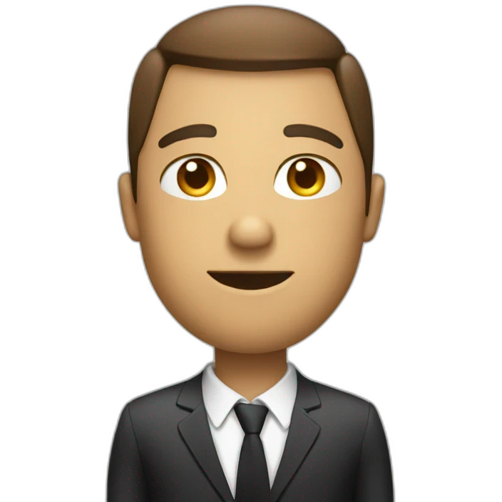 interviewing someone emoji