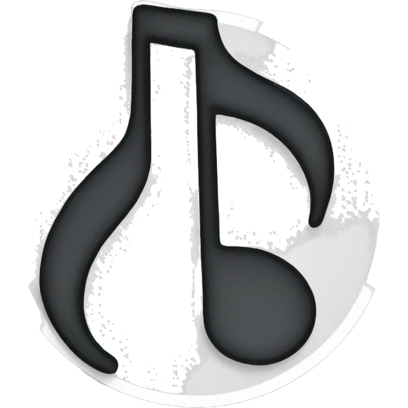 music note sticker emoji