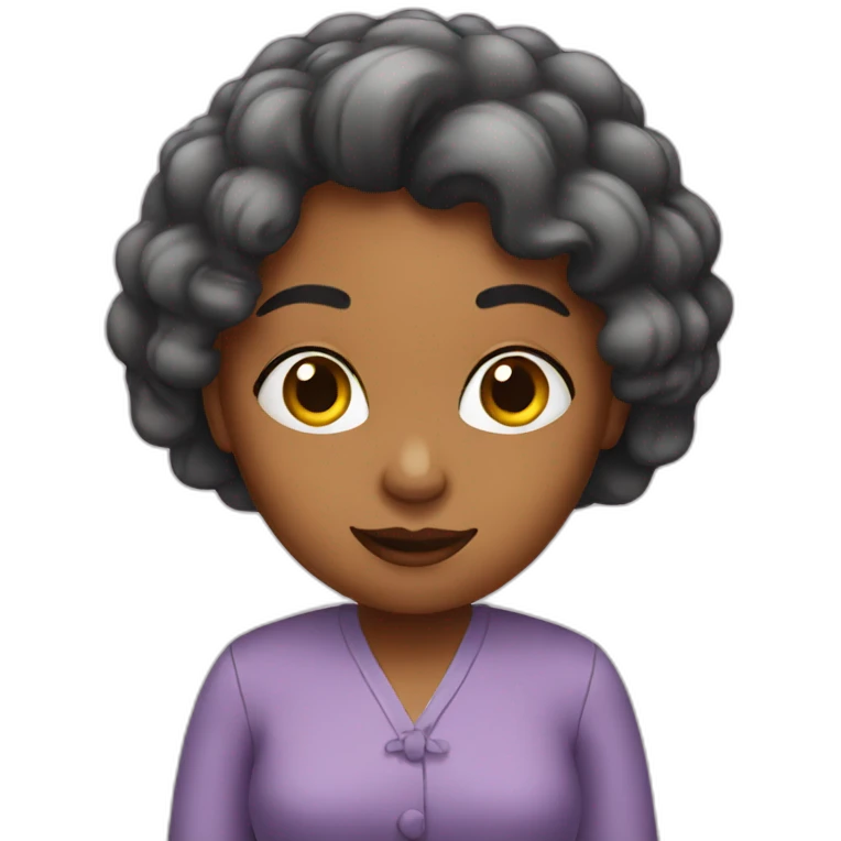 Lady  emoji