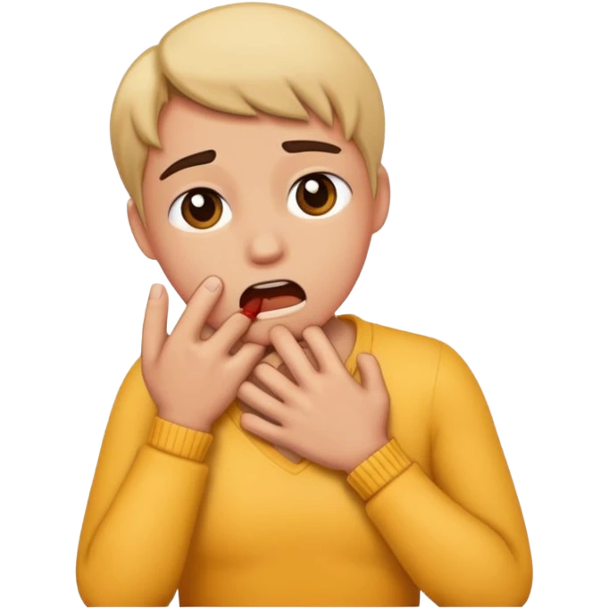 Choking  emoji
