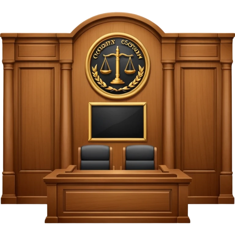 court room items emoji