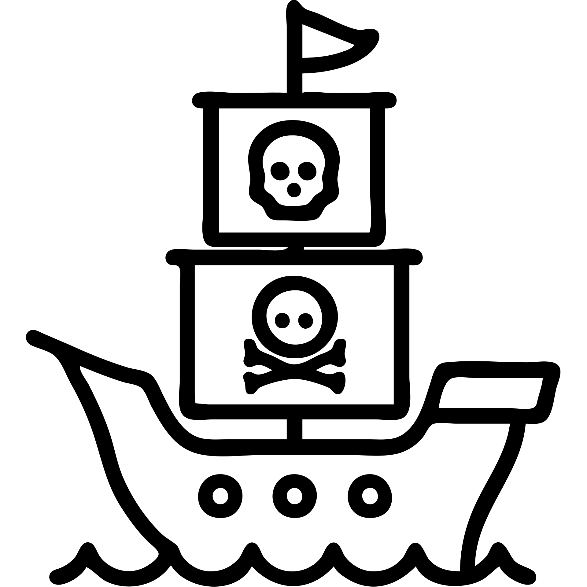 pirate ship, simple icon style, clean lines, minimal detail, suitable for app icon emoji