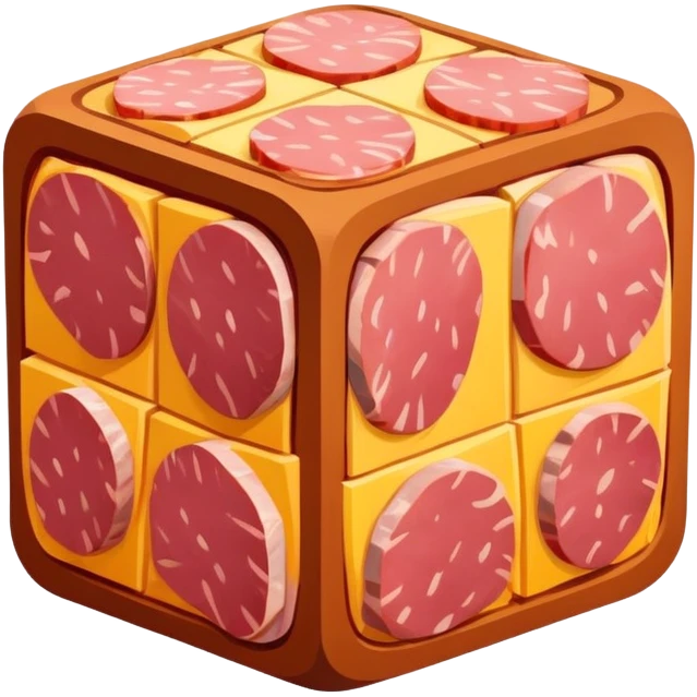 picasso abstract SPAM MEAT landscape  emoji