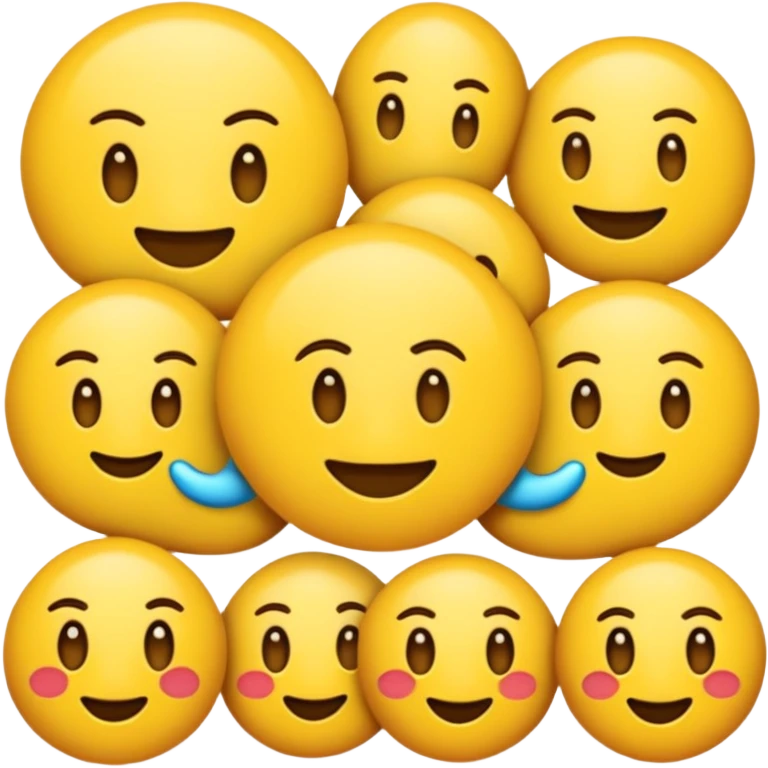 Весенний сад с соснами emoji