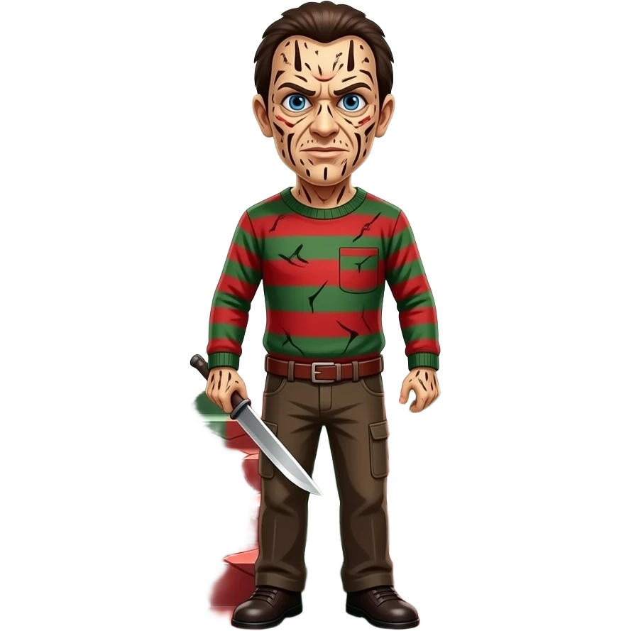 Nightmare on elm street poster scene emoji