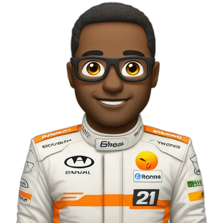 McLaren Formula 1 emoji