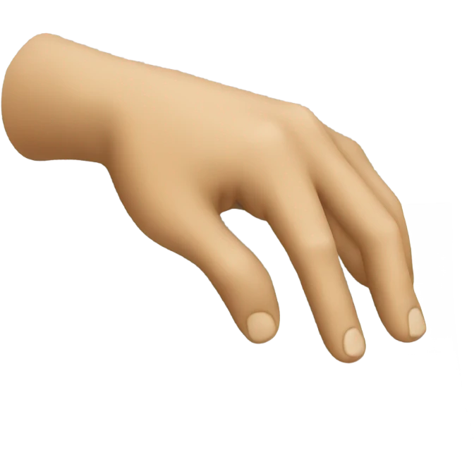 writing hand  emoji