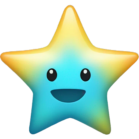bule star emoji