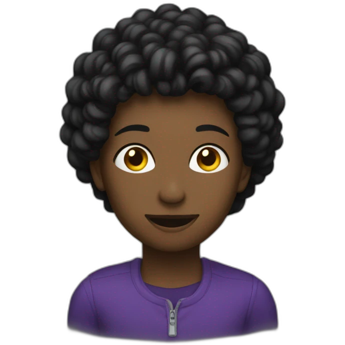 Zizi de noir emoji
