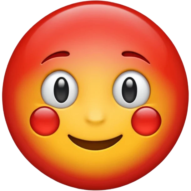 an red emoji emoji