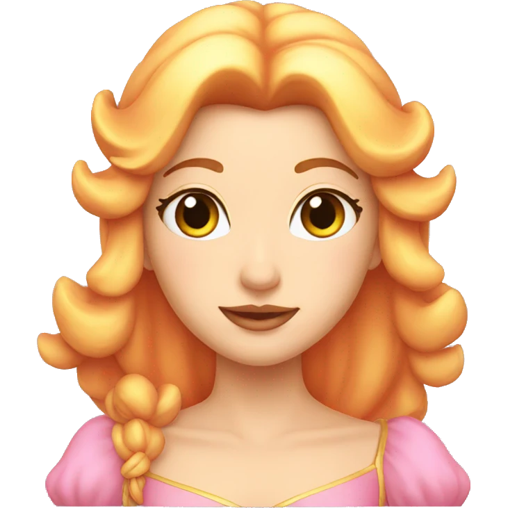 Princes peach emoji