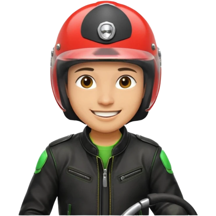 ojek online driver emoji
