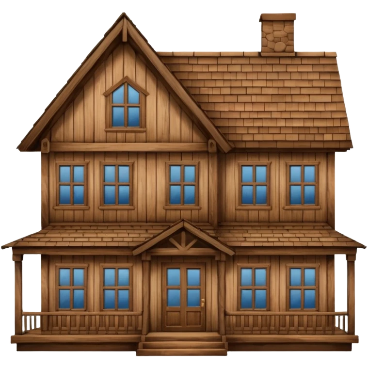 biggest wood house emoji