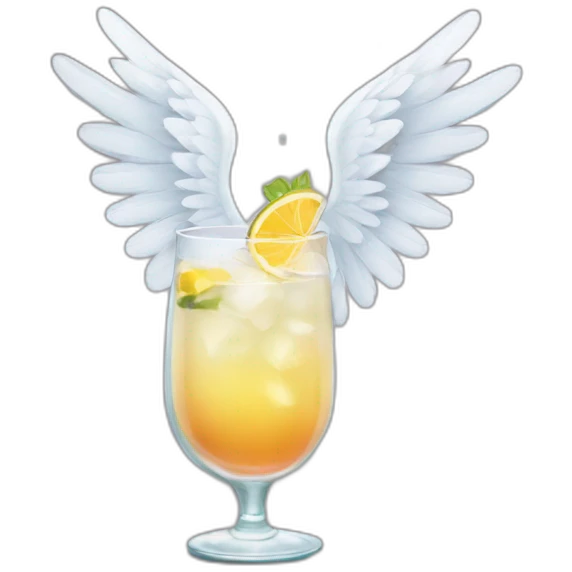 angel-drinking-cocktail emoji
