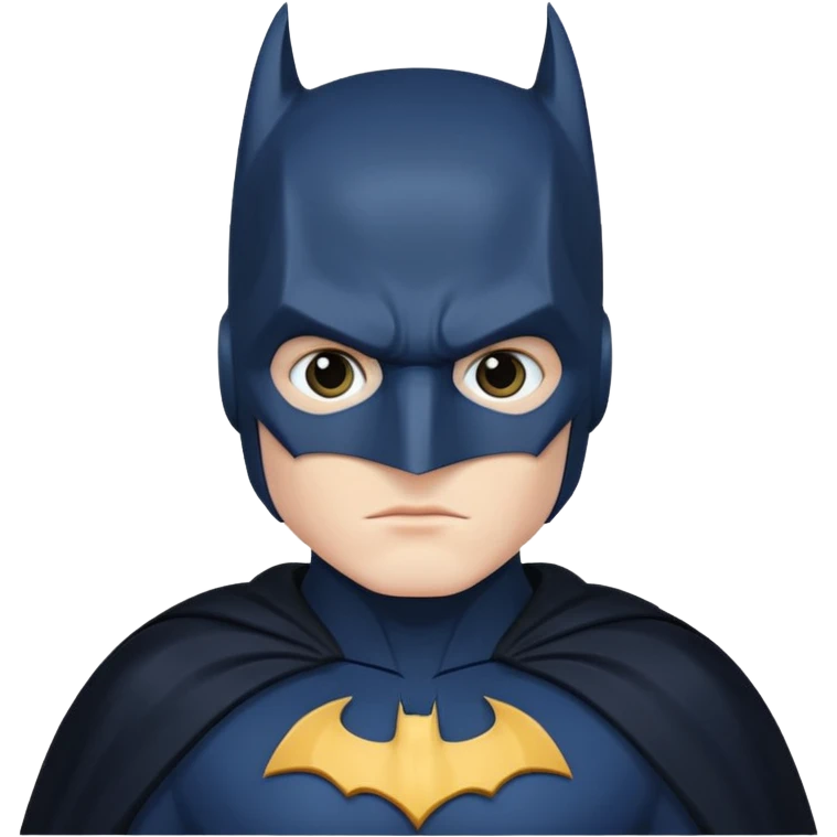 Batman not black emoji