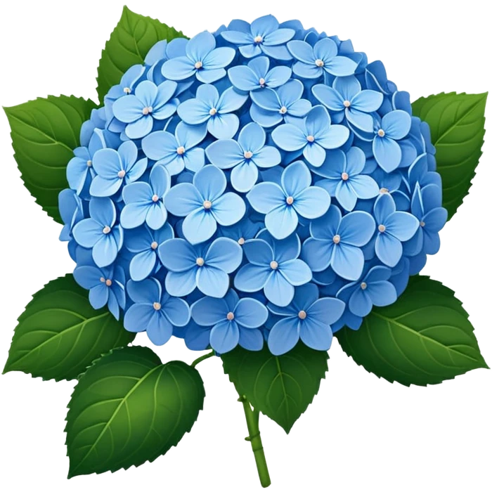 hydrangea emoji