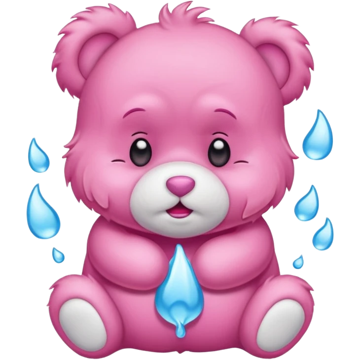 Care bear sad  emoji