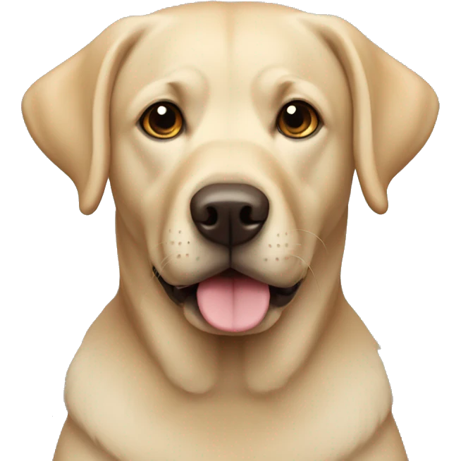 Labrador  emoji