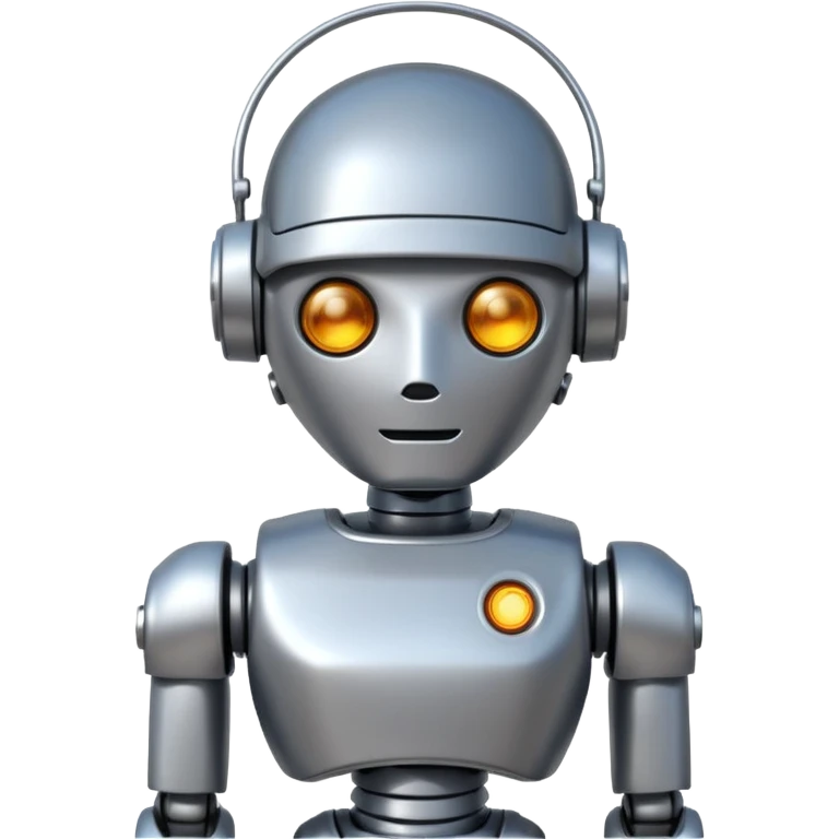 robot with shirt emoji