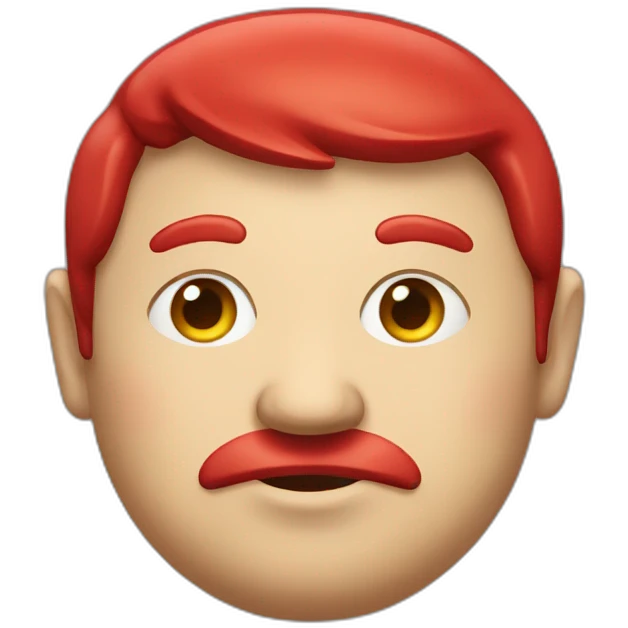 fat red amongus impostor emoji