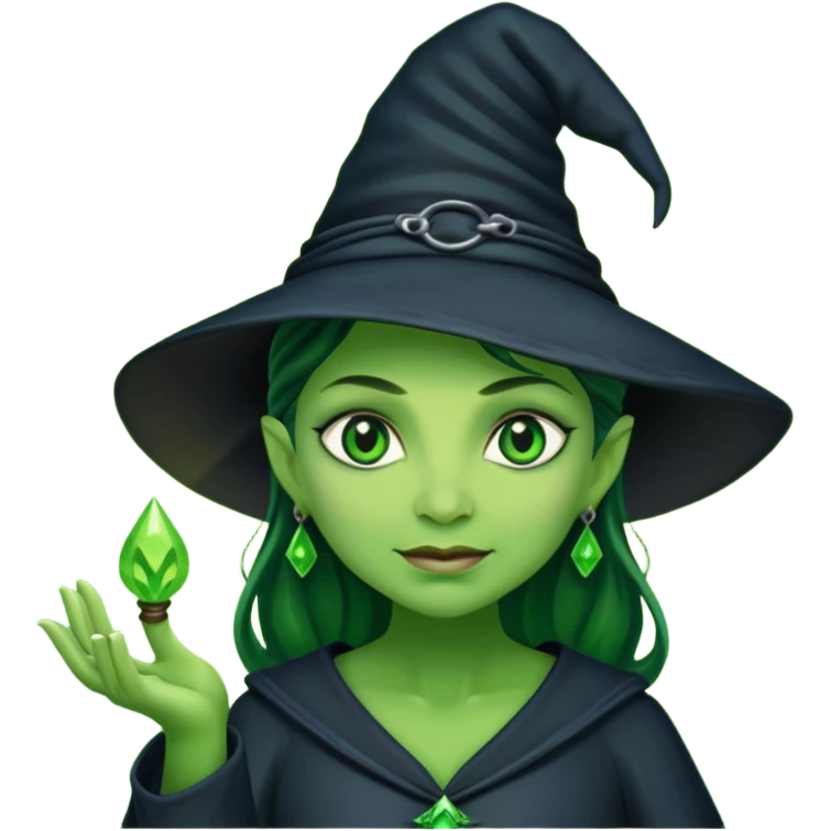 elphaba holding space emoji