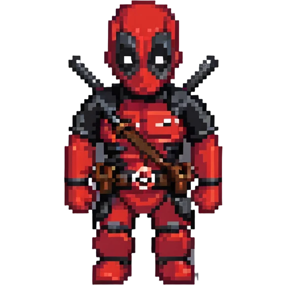 deadpool superhero emoji