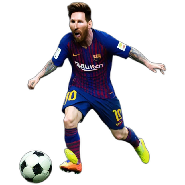Messi play fifa  emoji