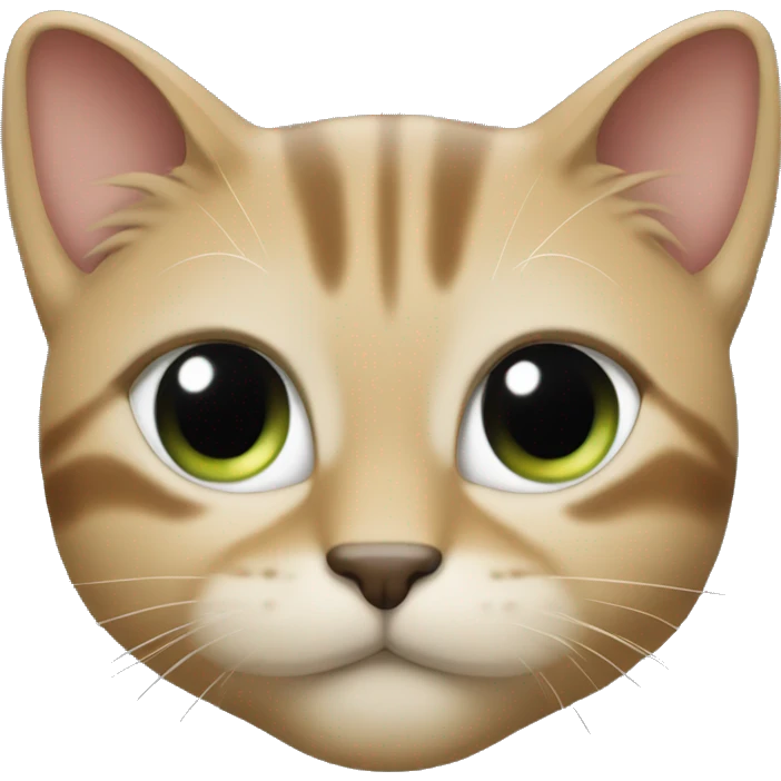 Gata atigrada emoji