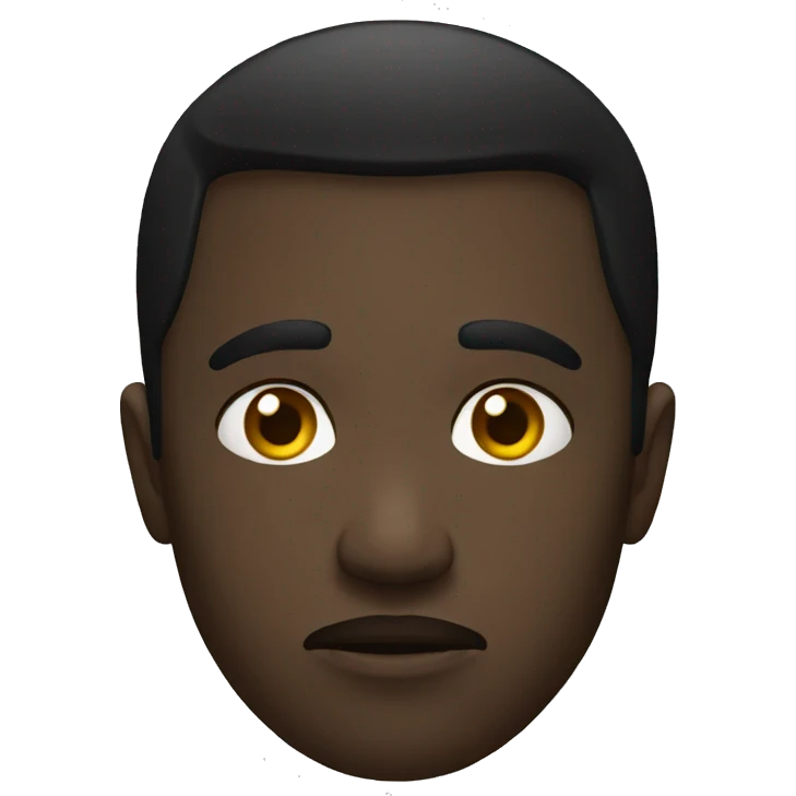 sad black  emoji