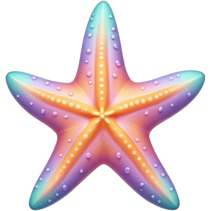Pastel starfish  emoji