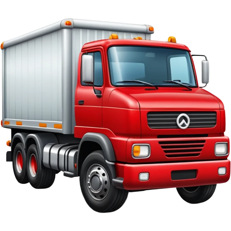 create a truck going from the left to the right emoji