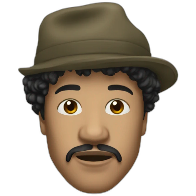 Menace Santana rappeur français emoji