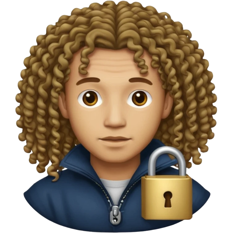 man light skin with locks emoji