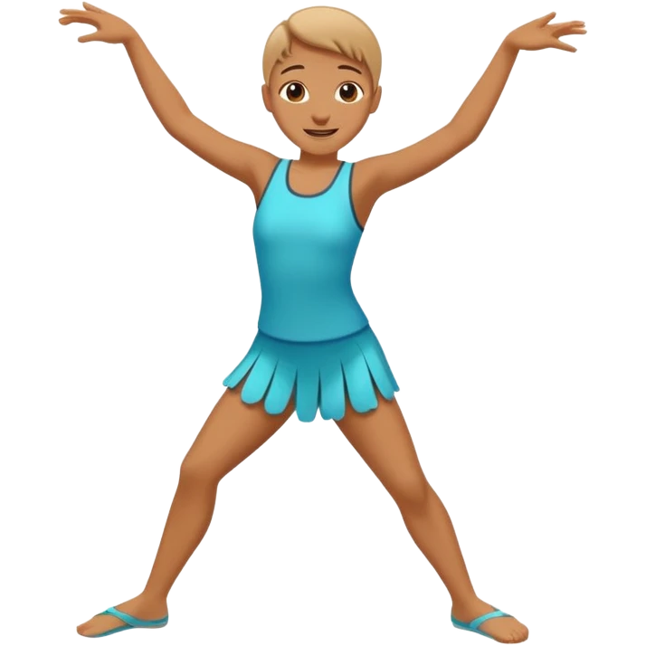 Summer dancing emoji