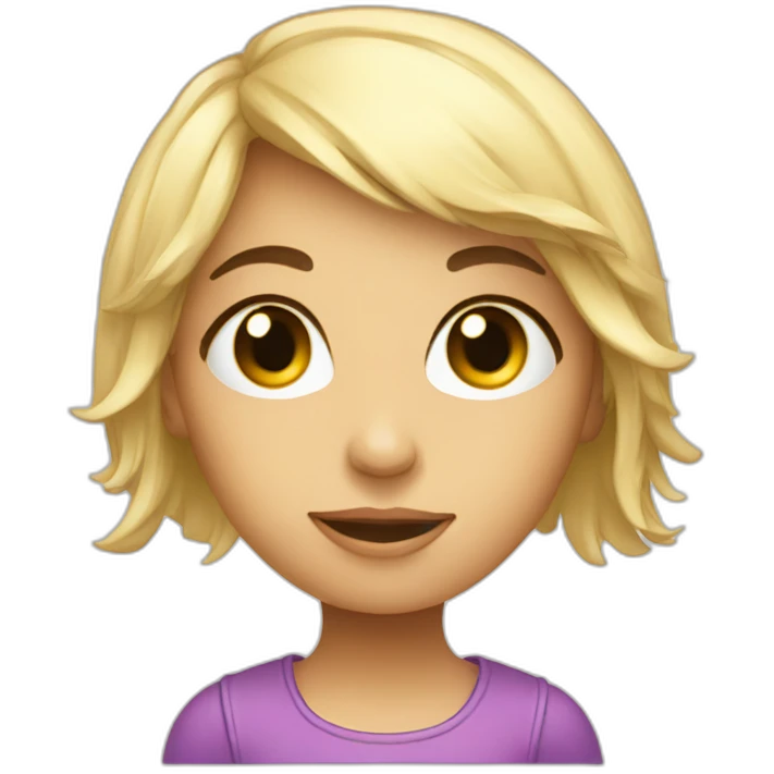 Sophia, a cute human bot that makes readme md emoji