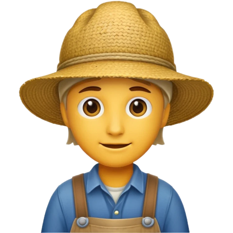 farmer hat emoji