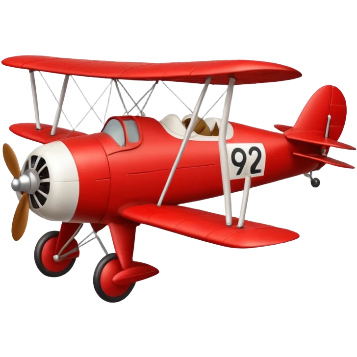 snoopy flying a plane cutely emoji