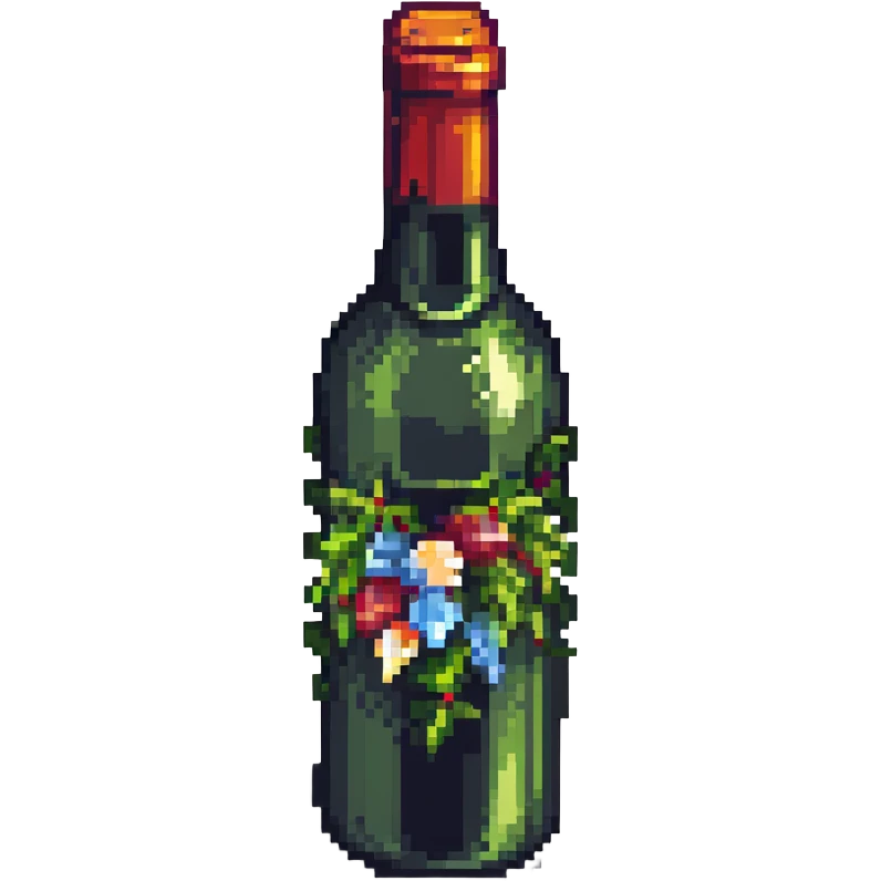 wine bottle emoji