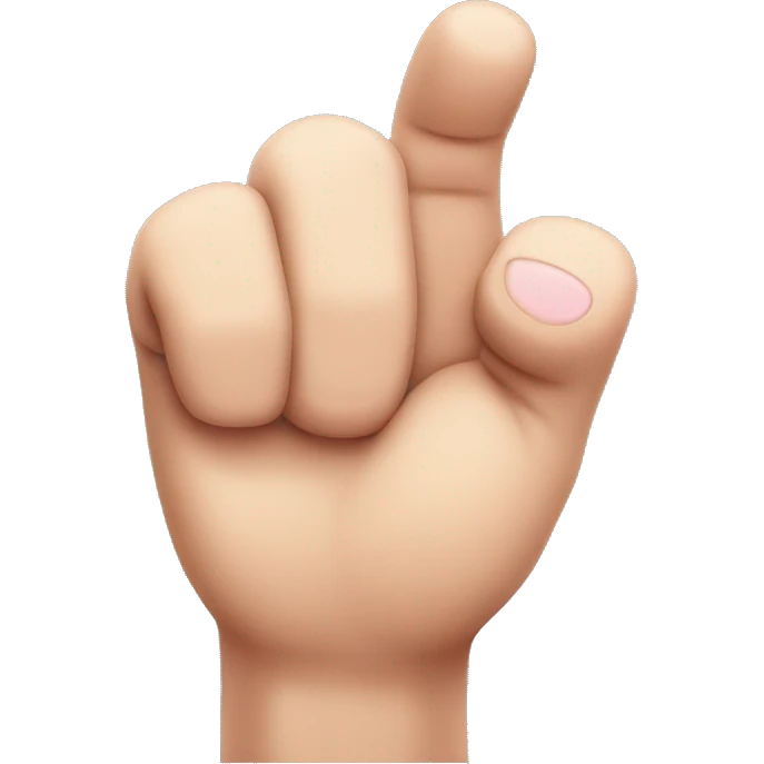 fist with index finger and pinkie finger extended emoji
