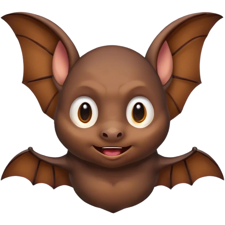 cutr bat flying emoji